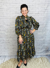 Hannah Black & Vintage Boho Dress
