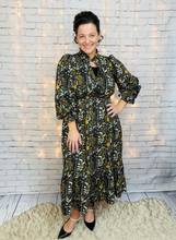 Hannah Black & Vintage Boho Dress