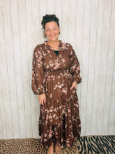 Julia Frilled Floral Dress