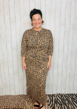 Marissa Ribbed Skirt- Leopard