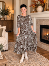 Daniella Ruffle Hem Swing Dress