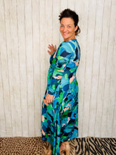 Blue Twist Dress