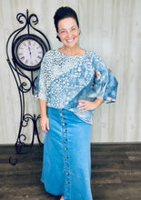 Kimberly Leopard & Paisley Top