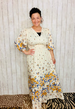Day In the Park Cream Button Front Dress