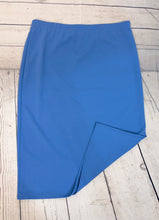 Miss Amy Thicker Fabric Pencil Skirt- (Regular & Plus) Periwinkle (27"-29" Length