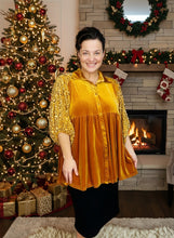 Gold Shimmer & Shine Top