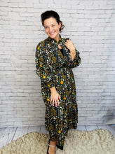 Hannah Black & Vintage Boho Dress