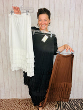 Darla Ruffle Skirt Extender-Brown