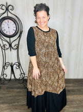 Maddy Leopard & Black Dress
