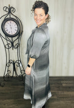 Suzanne Ombre Charcoal Dress