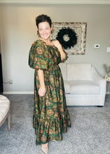 PREORDER: Lovely In Green- Modest Square Neckline Dress