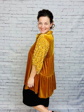 Gold Shimmer & Shine Top