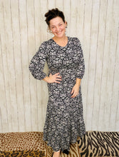 Katie Black & Ivory Dress