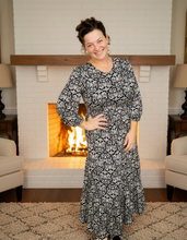 Katie Black & Ivory Dress