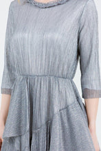 Sophistication & Shimmer Dress- Silver
