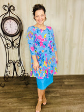 Marissa Chambray & Floral Tunic