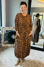 Take On The Day- Leopard Print Bubble Hem Dress