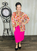 Looking Pretty Satin Style Top- Rust, Black or Teal