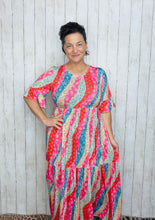 Mallory Colors of Summer Patchwork Dress