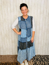 Mineral Wash & Stars Chambray Jumper Dress