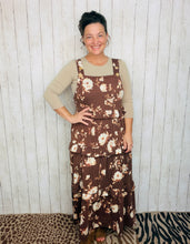Fall Floral Ribbed Jumper