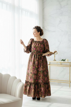 Lovely In Mauve- Modest Square Neckline Dress