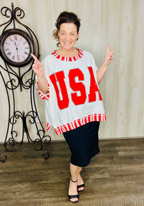 USA Loose Fit Top