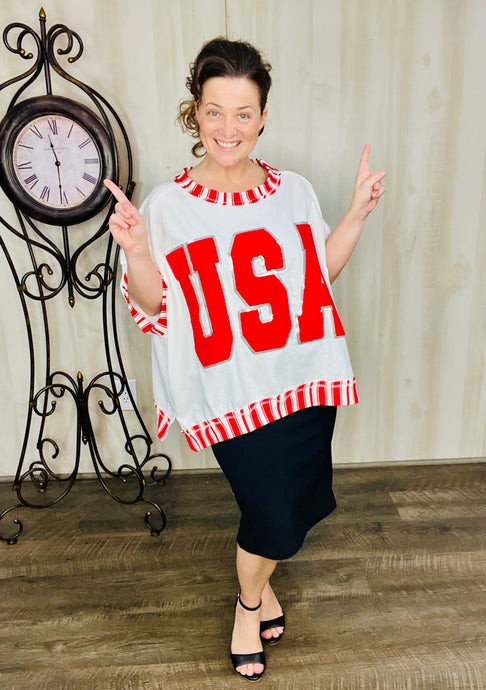 USA Loose Fit Top