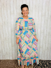 Spring Fling Patchwork Dress