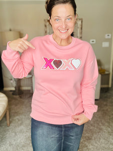 XOXO Heart Sweatshirt