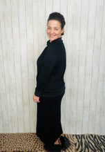 Addie Athletic/Legging Coverage Skirt- Black