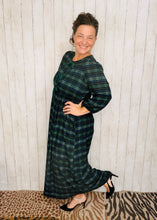 Missy Hunter Green Plaid Dress