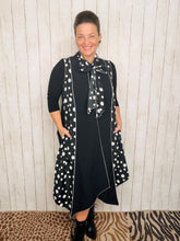 Black & White High Class Dot Vest