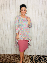 High-Low Tunic -Spring Animal Print