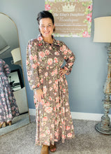 Kaylee Collared Dark Mauve Dress