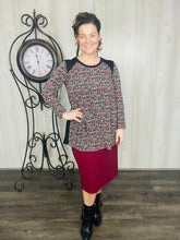 Calandra Floral & Black Tunic