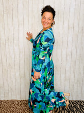 Blue Twist Dress