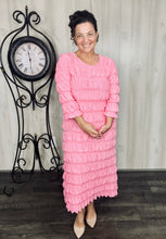 Classy & Ruffles Light Pink Dress