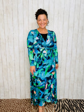 Blue Twist Dress