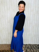 Royal Blue Textured Jumper