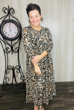 Miss Regina Animal Print Dress