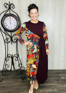 Autumn With a Bow Dress