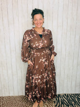 Julia Frilled Floral Dress