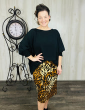 Heather Loose Fit Blouse- Black or Lavender