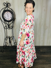 Jenna Ivory & Floral Dress