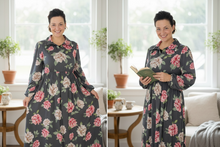 Kaylee Collared Charcoal Dress