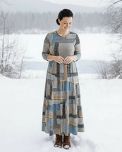 Tonya Marie Tiered Dress-Patchwork