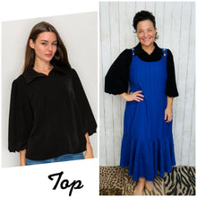 Black Collared Shirt