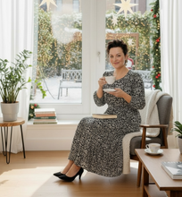 Katie Black & Ivory Dress