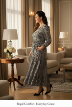 Katie Black & Ivory Dress